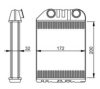 NRF 54287 Heat Exchanger, interior heating